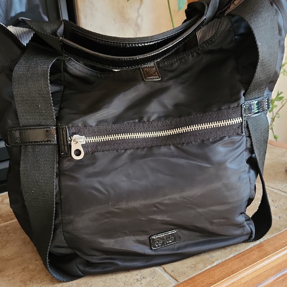 Co-Lab Black Tote Shoulder Bag with Sleek Design